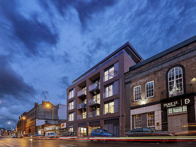 12 The Mercantile - Exterior Night