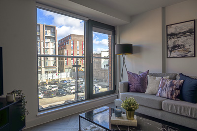 The Mercantile - Living Room 1